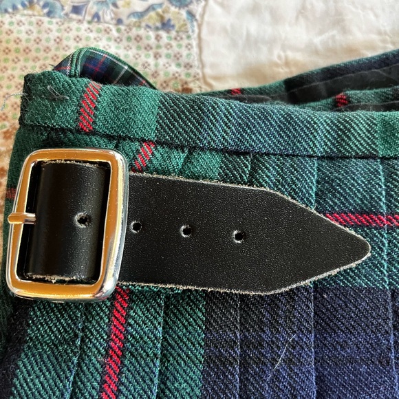 Brand New Scottish Tartan Kilt with Set Pleats Size 36”-38”. Poss Robertson Clan - Picture 2 of 9